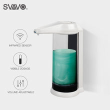 Load image into Gallery viewer, Hand Free 500ml Automatic Soap Dispenser Touchless Sanitizer Dispenser Smart Sensor Liquid Soap Dispenser for Kitchen Bathroom