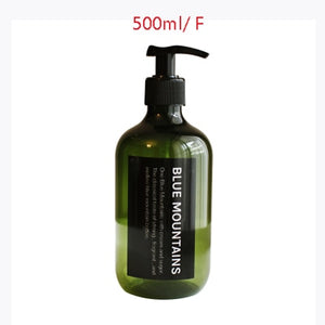 500ml/600ml Soap Dispenser Cosmetics Bottles Bathroom Hand Sanitizer Shampoo Body Wash Lotion Bottle Outdoor Travel Sub-bottle