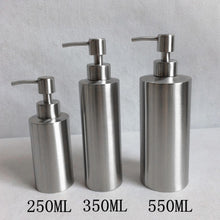 Load image into Gallery viewer, High Quality Stainless Steel Soap Dispenser Hand Sanitizer In Emulsion Bottle Bathroom Fixture Bathroom Hardware
