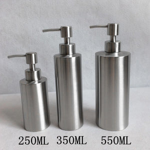 High Quality Stainless Steel Soap Dispenser Hand Sanitizer In Emulsion Bottle Bathroom Fixture Bathroom Hardware