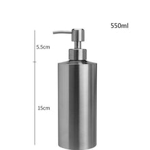 Load image into Gallery viewer, High Quality Stainless Steel Soap Dispenser Hand Sanitizer In Emulsion Bottle Bathroom Fixture Bathroom Hardware
