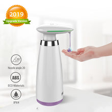 Load image into Gallery viewer, 350ml Automatische Zeepdispenser Hand Gratis Touchless Sanitizer Badkamer Dispenser Smart Sensor Zeepdispenser voor Keuken
